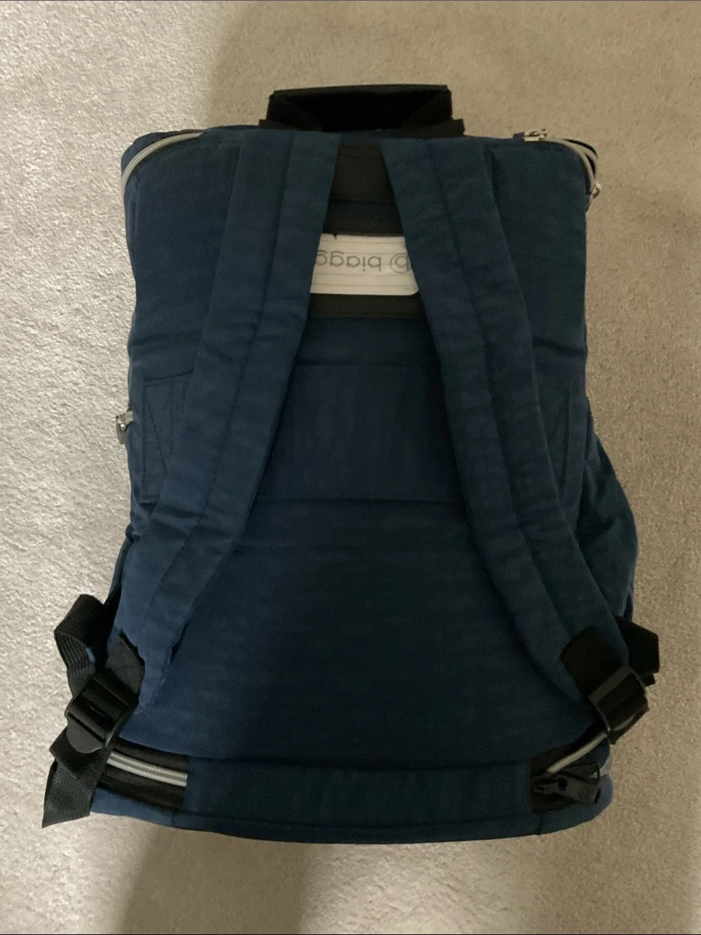 Biaggi Zipsak Backpack on the Go blue